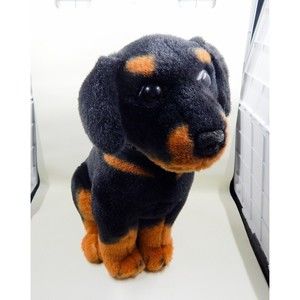 Goffa International Rottweiler Puppy Plush Stuffed Animal 12"